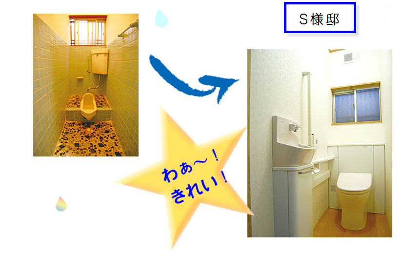S様邸 トイレリフォーム